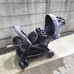 ベビーカー　katoji 二人乗り　カトージ　二人でゴー