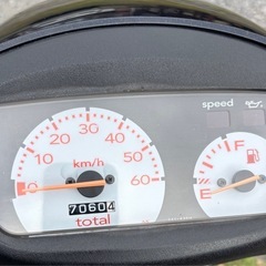 1029.　動画あり　スズキ　レッツ2 原付　2スト　バイク　50cc 車体　埼玉の画像
