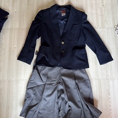 キョウリツ学生服女子ジャケット２枚140A、150Aとスカート145A