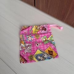 ドキドキプリキュア　ぺたんこ巾着の画像