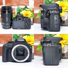 【全国送料無料】 Canon EOS Kiss X7✨ 超望遠レンズセット ズームセット✨ 届いたらすぐに使えます✨ キヤノン キャノンの画像
