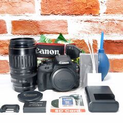 【全国送料無料】 Canon EOS Kiss X7✨ 超望遠レンズセット ズームセット✨ 届いたらすぐに使えます✨ キヤノン キャノンの画像