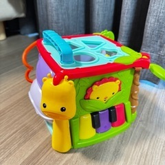 ベビー 知育おもちゃ 音楽付き 多機能キューブ型おもちゃ