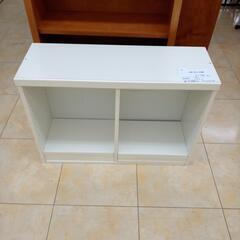 ★ジモティ割あり★  本棚 白 H64×D31×W88 クリーニ...