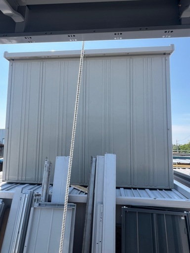 お引取り歓迎】タクボ物置 家庭用 屋外収納 間口2520mm 中古 配達可