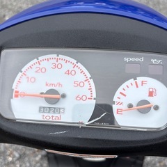1041.動画あり　スズキ　レッツ2 原付　綺麗　バイク　50cc 2スト　車体　埼玉の画像