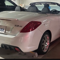 屋内保管⭐︎状態良好⭐︎プジョー308ccオープンカーETCカメラドライブレコーダーの画像