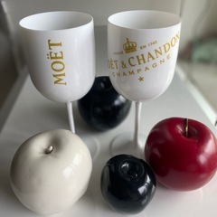 プラスティックグラス＆Francfranc林檎セット