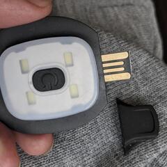 ★新品未使用★ライト付 ウォッチキャップの画像