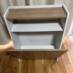 ゴミ箱 キッチンカウンター ダストボックス おしゃれ 分別 木製 収納棚 ごみ箱 おしゃれ ふた付き 本棚 ペールストッカー アイリスオーヤマの画像