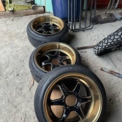 ハイエース18インチ10.5Jホイール4本のみ