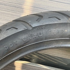 未使用　スクーター用タイヤ　古いです。の画像