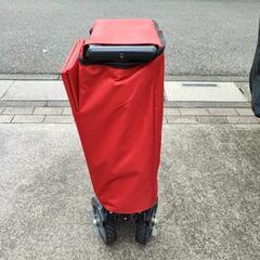 キャリーカート（レッド）の画像