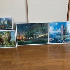 【額縁付き】東京幻想パズル4点セット