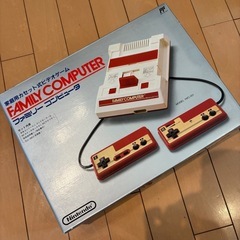 ファミリーコンピューター　お譲りします