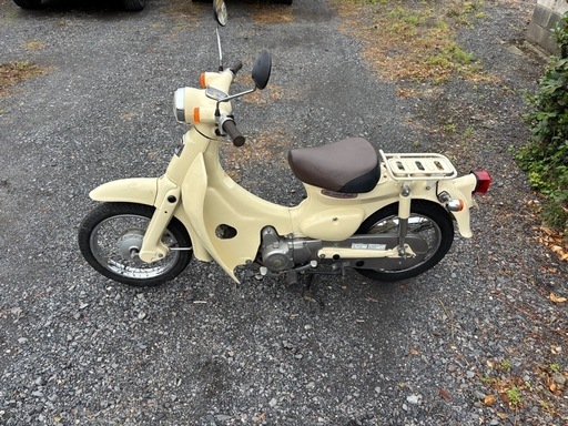 1054.動画あり　ホンダ　リトルカブ　4速セル付　低走行　原付　バイク　50cc 車体
