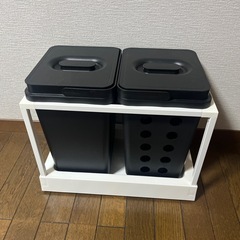 イケア　ゴミ箱2個