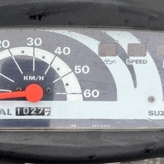 1055.動画あり　スズキ　レッツ2 CA1PA 原付　バイク　50cc 2スト　車体の画像
