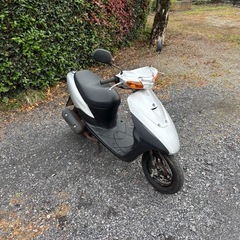 1055.動画あり　スズキ　レッツ2 CA1PA 原付　バイク　50cc 2スト　車体の画像