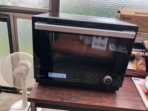  IRISOHYAMA アイリスオーヤマ アイリスオーヤマ 30Lタンク式スチームオーブンレンジ MS-F3001-B ブラック 