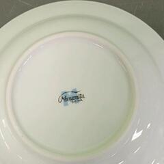 0601-064 洋食器　マルミツ レトロな楕円皿　３枚セットの画像