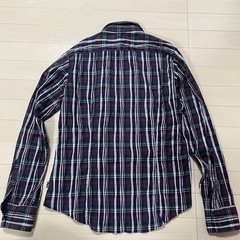 【中古・美品】モルガン　チェックシャツ　Lサイズ　の画像