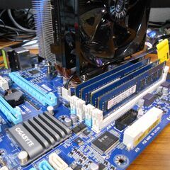 LGA1155 マザーボード CPU i7-2600k メモリ16GB CPUクーラー付き セット②の画像