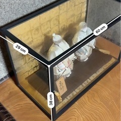 高砂人形 ケース付きの画像