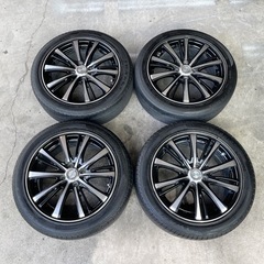 アクア装着の16インチセット！195/50R16　BLESTホイ...
