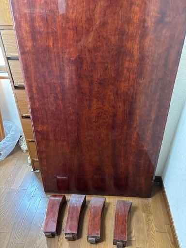 座卓　一枚板