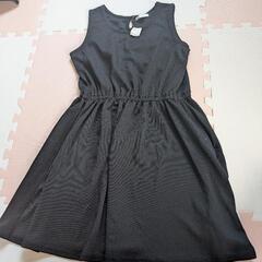(未使用)Мサイズ　黒ワンピース