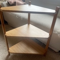 【美品】IKEA RÅGRUND ローグルンド コーナーシェルフ...
