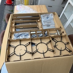 【未使用品】2020年8月製造　リンナイ　ビルトインコンロ　都市ガス用　RS31W28P12RVWの画像