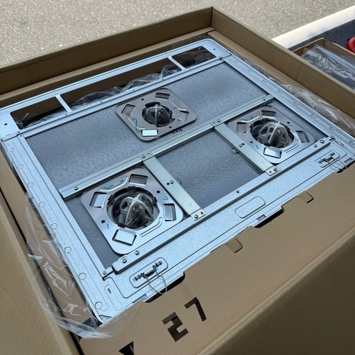 【未使用品】2020年8月製造　リンナイ　ビルトインコンロ　都市ガス用　RS31W28P12RVW