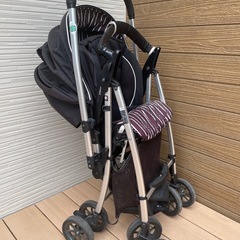 【美品】雨対策セット　ベビーカー　レインカバー　オーガナイザーセット　梅雨　
ピジョン　ピボット　の画像