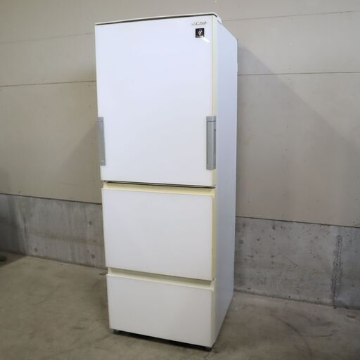 【試験済・未清掃】シャープ SJ-GW36E【一般・法人・個人事業主歓迎】大型冷蔵庫1