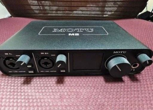 MOTU M2 オーディオインターフェース