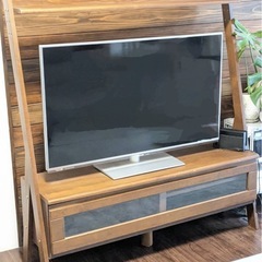 北欧　飾り棚付きテレビボード 120　の画像