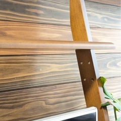 北欧　飾り棚付きテレビボード 120　の画像