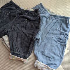 2本＋α　ニットプランナー　ショートパンツ　80-90　5分丈　他無料