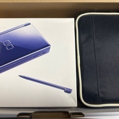 任天堂　Nintendo DS Lite 本体と付属品　enamel navyの画像