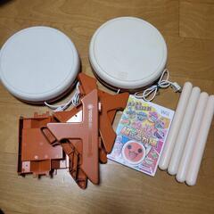 Wii 太鼓の達人 タタコン2個 ソフトセット 動作確認済み 