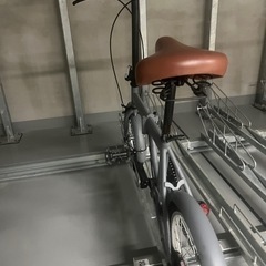 折りたたみ自転車の画像