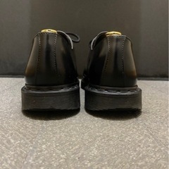 Dr.Martin 革靴　黒ステッチ　3ホールの画像