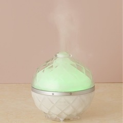 【新品未使用】BRUNO アロマモイスチャー（加湿器）ホワイト／おしゃれインテリア家電の画像