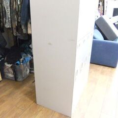 ② 8人用 スチールロッカー カギ無し 4列2段 幅90 奥行51.5 高さ179cm グレー オフィス 事務所 業務用 札幌市 厚別区の画像