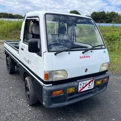スバルサンバ軽トラック　エアコン付き4WD