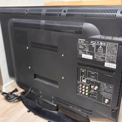 【中古】東芝TOSHIBA 26V型 デジタル ハイビジョン液晶テレビ LED REGZA レグザ 26RE1の画像
