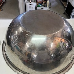 マルタマ 18-8 ステンレス製　ボウル 直径50cm 調理器具 調理用ボール 中古品 ③の画像