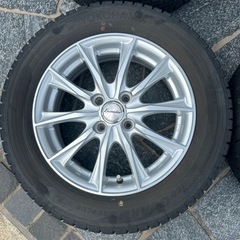 【美品バリ山】185/65R15 ヨコハマ アイスガード iG50PLUS エクシーダ　5.5J インセット50 PCD100の画像